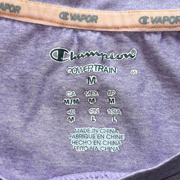 Lot of 2 Champion Women’s Athletic Workout Shirts Tops Size M - Picture 5 of 5